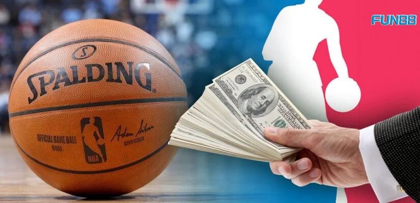 Cược điểm số trong cá cược bóng rổ NBA Fun88