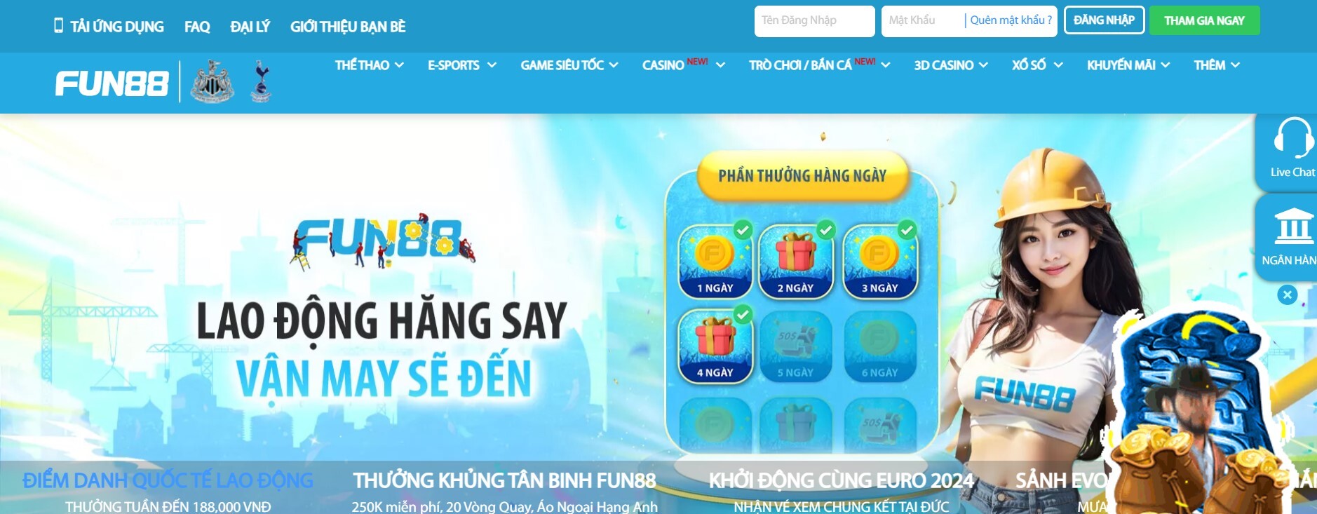 Giới thiệu tầm nhìn hàng đầu Fun88